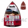 PACK 15 ABRASIVOS KWB 100X62X93